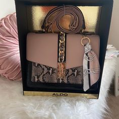 Brand New, Never Been Worn Aldo Purse. Aldo Purses, Aldo Bags, Printed Purse, Classy Fashion, Birthday Board, Fashion Mistakes, Style Mistakes, Fashion Classy, Pink Black