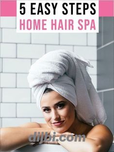 Home Hair Spa Ideas, Hair Spa At Home Step By Step, Hair Spa Benefits, Beauty Treatments Spa, Hair Spa At Home, Beer For Hair, Spa At Home