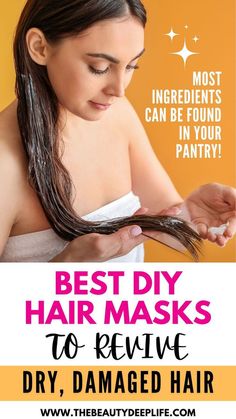 #hair #haircut #hairstyles #fashion #haircolor #hairgoals #hairdamage #badhairday #hairdiy #hairmaskforgrowth #hairmaskdiy #hairmasksforhairgrowth #haircareroutine #aesthetic #instagram #1 Honey Avocado, Best Diy Hair Mask, Stop Hair Breakage, Easy Care Hairstyles, Coconut Oil Hair Mask, Hair Mask For Growth, Scalp Treatments