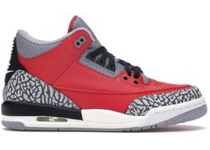 Guarda Jordan 3 Retro SE Fire Red (GS) disponibile su StockX Jordan 3s, Authentic Jordans, Jordan 3 Retro, Air Jordan 3 Retro, Jordan Sneakers, Air Jordan 3, Air Jordan Shoes, Jordan 3, Red Fire