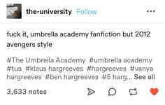 an image of someones tweet about the university's fanfiction