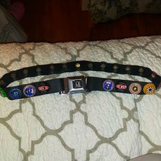 Men's Or Women's Retro Bottle Cap Belt! 36 Inches In Length... Never Worn... Bottle Cap Accessories, Bottle Cap Belt, 10th Grade, Creative Arts And Crafts, Creative Arts, Bottle Cap, Belts, Candy, Women Accessories