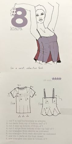 Diy Cut Out Shirt, 99 Ways To Cut Sew Trim And Tie Your T-shirt, Upcycle T Shirts Ideas, T Shirt Sewing Ideas, 99 Ways To Cut A T-shirt, Self Made Clothes, Upcycle Shirts, T Shirt Reconstruction, Diy Cut Shirts