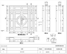 an architectural drawing showing the details and measurements