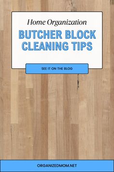 Wondering how to clean your butcher block surface? 🪚🌿 Follow these easy tips for a safe and effective clean. Butcher Block Countertop, Home Storage Solutions, Organized Mom, Kitchen Cleaning Hacks, Butcher Block Countertops, Smart Solutions, Clever Hacks, Step By Step Guide, Creative Home