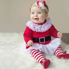 Outfit Weihnachten, Cotton Baby Clothes, Girls Christmas Dresses