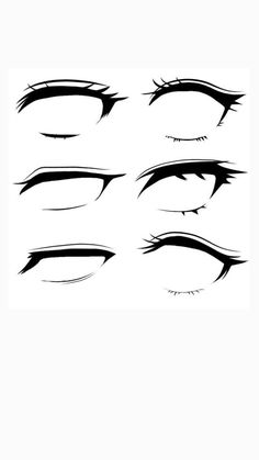 the different types of eyes and lashes