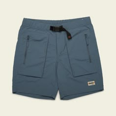 Our Brand New Pedernales Packable Shorts Fit The Bill For Everything From A Crushing Hike, A Run To The Grocery Store Or A Chill Afternoon Swim. We Made Them Of Lightweight And Packable 100% Nylon With An Integrated Belt And Dual Zippered Front Pockets. These Will Be Your New Best Friends On The Trail Or At Home. Specs 100% Nylon 18" Outseam, 7" Inseam On A 33 Elastic Waist With Integrated Belt Zippered Front Patch Pockets With Drainage Eyelets Zippered Back Pocket Regular Fit Fly Fishing Shirts, Howler Brothers, Shorts Fit, Petrol Blue, Lightweight Shorts, Sports Wear, Fishing Shirts, Sport Wear, Clothing Company