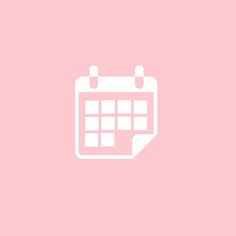 a pink background with a calendar icon on the left and right hand corner in the middle