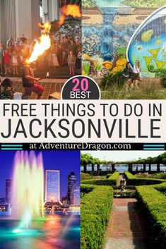 the top 20 free things to do in jacksonville