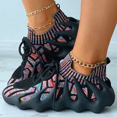 Zipper Heels, Buckled Heels, Breathable Sneakers