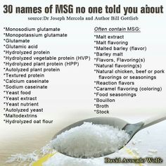 Names Monosodium Glutamate, Toxic Foods, Glow Skin, Vegetable Protein, Plant Protein, Food Facts, Health Info, What’s Going On, Processed Food