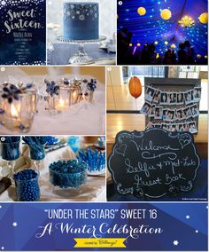 under the stars sweet 16 winter celebration