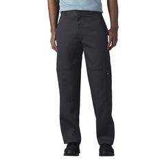 PRICES MAY VARY. Sits at waist with a generous fit in seat and thigh; straight leg Reinforced knees 8.5 oz. Heavyweight Twill, 65% Polyester/35% Cotton Easy-care stain resistant, Wrinkle resistant Sturdy metal hook-and-bar closure secures waistband Loose Black Pants Outfit, Loose Black Pants, Dickies Clothing, Dickie Work Pants, Black Pants Outfit, Duty Belt, Workwear Brands, Knee Pants, Safety Clothing