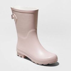 Casual Pink Rain Boots For Winter, Rain Boots For Rainy Season With Round Toe, Casual Rain Boots With Round Toe For Rainy Weather, Casual Rain Boots With Round Toe, Casual Rain Boots For Rainy Weather, Spring Waterproof Rain Boots With Round Toe, Spring Weatherproof Rain Boots With Round Toe, Waterproof Round Toe Rain Boots For Spring, Trendy Winter Rain Boots