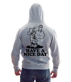 #Sport #Hoodie #Finger #Soccer Design on back of Hoodie, check for more designs our homepage: sweet-shirts4u.com Back Of Hoodie, Soccer Design, Have A Nice Day