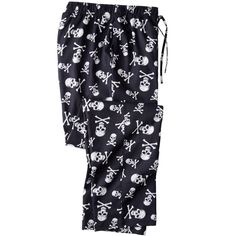 These Flannel Novelty Pajama Pants are as soft and breathable as they are vibrant. The full elastic waist sits comfortably on the body and the relaxed fit allows for total mobility. Size: big - 4xl. Color: skulls. Gender: male. Age Group: adult. Material: Cotton. Skull Pajama Pants, Soft Pajama Pants, Black Pajamas, Plaid Pajama Pants, Flannel Pajama Pants, Flannel Pajama Sets, Plaid Pajamas, Flannel Pajamas, Big Clothes