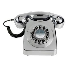 an old - fashioned phone is shown on a white background