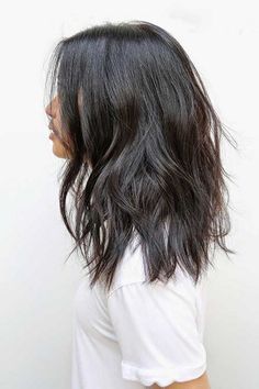 Medium Long Haircuts, Medium Layered Haircuts, Medium Long Hair, Hair 2018, Good Hair Day, Medium Hair Cuts, Shoulder Length Hair, Long Hair Cuts, Medium Long