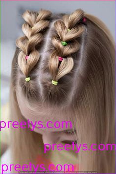 Hairs styles for long hairs - free long hairs cut for party occasion - full beginners friendly idea Hairstyles For Teenage Guys, Hairstyles Girl, Braided Hairdo, Toddler Hairstyles, Peinados Fáciles Para Cabello Corto, Back To School Hairstyles, Brunette To Blonde, Kids Hair, Toddler Hair