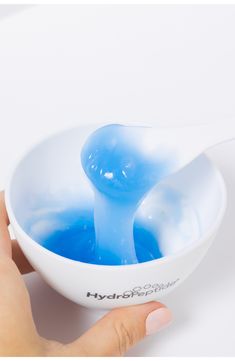 What it is: A two step jelly mask that visibly brightens and evens skin tone while providing essential elements to keep the skin richly hydrated.Who it's for: All skin types.What it does: When applied to the skin, the mask creates a vacuum-like seal to deliver intensive hydration, aid in the absorption of key actives in the formula, and reveal visibly brightened, plump skin after just one use. Includes four treatments, with HydroPeptide branded bowl and spatula. How to use: Mix Advanced Brighten Skincare Images, Double Cleanser, Mask Photography, Gentle Face Cleanser, Jelly Mask, Blueberry Extract, Plump Skin, Two Step, Glowing Skincare