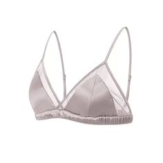 PRICES MAY VARY. 93% Silk and 7%Spandex (exclude elastic band and mesh), 19mommes. Super pretty and extremely comfortable,Woven Satin Fabric Looks Luxurious Soft triangle (not full coverage) bralette trimmed in soft mesh, adjustable straps, lined cups with removable padding provide enough support if you don't want lots of support, very simple bralette for relaxed and relaxing use Three-column and two-row hook-and-eye back closure, free of wires feels excellent soft on the skin Good choice for al Cami Bra, Triangle Bralette, Bralette Tops, Silk Top, Satin Fabric, Silk Satin, Elastic Band, Bralette, Adjustable Straps