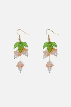 multi Drop Design, Belt Jewelry, Light Peach, Earrings Drop, Drops Design, Novelty Print, Floral Earrings, Gift Card Shop, Scarf Hairstyles