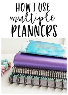 How to Use Multiple Planners - Planning Inspired Filofax Personal, Planner Setup, Free Printable Planner Stickers, Planner Obsessed, Filofax Planners, Planner Organiser