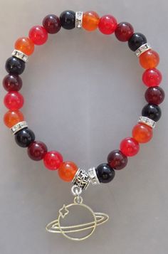 This Beaded Necklaces item is sold by CatsCradleJewellery. Ships from United Kingdom. Listed on Nov 4, 2024 Universe Planets, Mars Red, Bracelet Craft, Glass Bead Bracelet, Bracelet Craft Diy, Bracelets Design, Diy Bracelet Designs, Handmade Glass Beads, Bracelet Diy