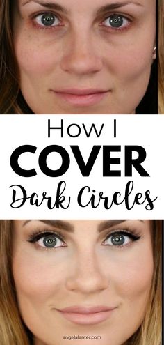 How to Cover dark Circles under eye. Angela Lanter, Hello Gorgeous. Beauty Blogger Dark Circles Makeup, Cover Dark Circles, Angela Lanter, Mascara Hacks, Under Eye Makeup, Hide Dark Circles, Makeup Tips For Older Women, Covering Dark Circles, Dark Circles Under Eyes