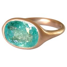 Dalben design 18k rose gold satin finishing ring with a 4,13 carat bezel-set cushion faceted cut certified Paraiba Tourmaline from Mozambique. Ring size 7 USA - EU 54+ re-sizable to most finger sizes. Bezel stone dimensions : height 10,7 mm width 15,5 mm The ring has been designed and handcrafted in our atelier in Como Italy with a rigorous quality workmanship . For a faster shipping service please choose "Buyer arranged shipping Free" Paraiba Ring, Paraiba Tourmaline Ring, Rose Gold Satin, Paraiba Tourmaline, My Kind Of Love, Gold Satin, Tourmaline Ring, Mozambique, Ring Size 7