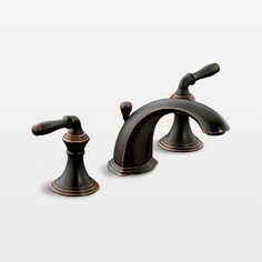 two handle bathroom faucet in oil rubbed bronze