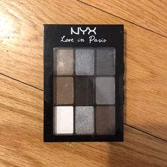 Eyeshadow Palette Never Worn Only Tested Make Up Palettes, Grunge Makeup Products, Makeup Products Eyeshadow, Dark Eyeshadow Palette, Black Eyeshadow Palette, Nyx Eyeshadow Palette, Colorful Eyeshadow Palette, Nyx Eyeshadow, Eyeshadow Products