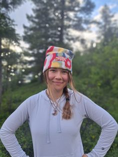 New Botanical Print Super Cozy and Soft Retro Fleece Box Top Beanie Perfect for Skiing Snowboarding and Camping by Mountain Madcaps - Etsy Sewing Fleece, Retro Hats, Box Tops, Box Top, Granola Girl, Skull Cap Beanie, Botanical Print, Skull Cap, Botanical Prints