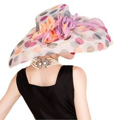 PRICES MAY VARY. Main Material:Organza ,Except The Accessories Trendy style matches everything.One size fits all Vintage british style fascinator suitable for any special occasion, such as wedding, prom, evening, bridal shower, ladies tea party, cocktail, photography, church, Kentucky Derby, Easter, garden parties and horse racing ect A perfetct gift for your lovely girl friend, daughter or wife for party, wedding, prom, Christmas, Halloween, Festival etc 100% Brand New And High Quality   Main M Types Of Hats For Women, Church Lady Hats, Derby Hats Fascinators, Ladies Hats, Hats And Fascinators, Elegant Hats, Kentucky Derby Hats, Kentucky Derby Hat, Fancy Hats