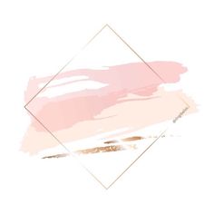 an abstract pink and gold background with a white rectangle in the middle, on top of it