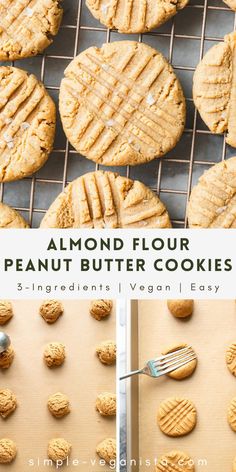 My favorite almond flour peanut butter cookies are ‘tried and true’ and so easy to make – they use just three simple ingredients and are deliciously healthy!