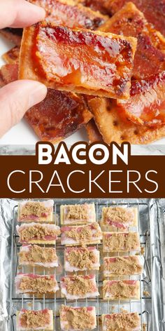 bacon crackers are the perfect appetizer to serve at any party or gathering