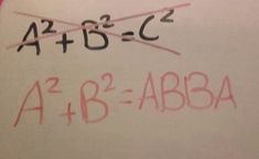 a white piece of paper with writing on it that says ab 2, b - ab 3