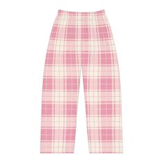 Step into relaxation with these Pink Plaid PJ Pants from our Coquette Aesthetic Sleepwear collection. Designed for the modern woman who values both style and comfort, these lounge chic bottoms are the perfect addition to your loungewear wardrobe. Made for cozy nights in or lazy weekends, these cute pajama bottoms are a must-have for those who appreciate a touch of elegance even in their downtime. Experience the ultimate blend of fashion and relaxation with these women's loungewear pants. *Materi Pink Plaid Pyjamas, Pink Christmas Pjs, Aesthetic Sleepwear, Plaid Pj Pants, Pants Png, Loungewear Wardrobe, Loungewear Pants, Cute Pajama, Women's Loungewear