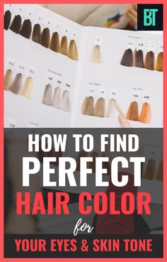 How to find the best hair color, one that will match your eyes and skin tone? This article will help you decide what hair color is best for you! Best Hair Colour For Skin Tone, Hair Colour For White Skin Tone, Hair Color For Peach Skin Tone, Red Hair Skin Tone Chart, Base Hair Color Shades, What Hair Color Is Best For Green Eyes, Best Color Hair For Green Eyes, Hair Colors For Skin Tones, Hair For Red Skin Tone