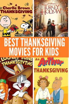 the best thanksgiving movies for kids to watch on tv, and give back as gifts