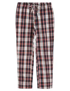 PRICES MAY VARY. Comfy, gentle on skin, lightweight and breathable fabric Pajamas pants have an elastic waistband with a functional drawstring Lounge pants features two side seam pockets Classic plaid pattern design and relaxed fit perfect for sleeping or lounging Washing instruction: Please machine wash in cold water, do not bleach, iron low heat, do not tumble dry, do not dry clean Casual Cotton Sleepwear Trousers, Cotton Sleepwear Trousers With Elastic Waistband, Casual Sleepwear Straight Pants For Pajama Party, Sleepwear Trousers With Pockets For Loungewear, Trousers Sleepwear With Pockets For Loungewear, Casual Sleep Pants With Elastic Waistband, Casual Sleepwear Trousers With Elastic Waistband, Casual Sleepwear With Relaxed Fit Trousers, Relaxed Fit Sleepwear Pants With Elastic Waistband