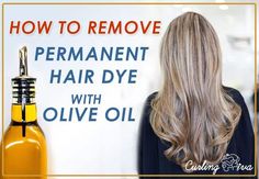 How to Dye your Hair with Kool-aid and How to Remove It How To Remove Color From Hair Diy, Permanent Hair Color Remover Diy, Stripping Color From Hair Naturally, Natural Hair Color Remover, Removing Hair Color From Hair, How To Remove Dye From Hair, How To Use Olive Oil For Hair, Remove Black Hair Dye From Hair, How To Remove Permanent Hair Dye