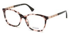 Square Eyeglasses For Women, Guess Glasses, Guess Models, Tortoise Color, Women Eyeglasses, Square Eyeglasses, Large Eyes, Women Pink, Prescription Eyeglasses