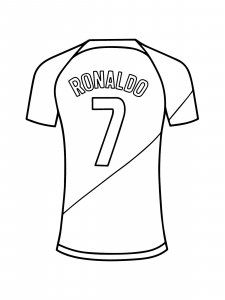 a soccer jersey with the number 7 on it, as well as the name ronald