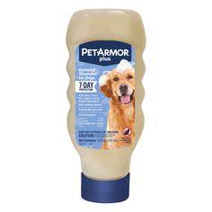 Flea and tick shampoo for dogs with oatmeal provides 7-day protection against fleas and ticks while soothing dry or irritated skin. Plus, it helps prevent flea infestation by killing flea eggs and flea larvae for 30 days after application. This flea shampoo starts working right away, cleaning and conditioning your pet’s coat and washing away the “flea dirt” that flea larvae eat to survive. You can confidently care for your dog at home with PetArmor flea and tick products. PetArmor 18-fl oz Dog S Oatmeal Shampoo For Dogs, Flea Shampoo For Dogs, Killing Fleas, Oatmeal Dog Shampoo, Flea Infestation, Flea Shampoo, Dog Remedies, Dogs Stuff, Jack Jack