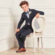 Boys' Suit Jacket - Cat & Jack Navy, Navy Suit Coat Has Flap Pockets And 2-Button Closure Single Vent In Back Keeps Him Comfortable Classic Style Is Easy To Wear For A Variety Of Special Occasions, Sizing: Kids Material: 65% Polyester, 35% Rayon Lining Fabric: Taffeta Material Lining: 100% Polyester Hem Style: Blind Hem Fit: Regular Fit Garment Style: Long Sleeve, Front Button Down Length: Below Hip Cuff Type: No Cuff Garment Details: Back Vent, Flap Pocket, Full Lining, Jetted Pocket Garment Ba Black Fitted Suit, Charcoal Blazer, 5th Grade Graduation, Dark Blue Blazer, Plaid Suit Jacket, Chambray Jacket, Dressy Clothes, Blue Suit Jacket, Blind Hem