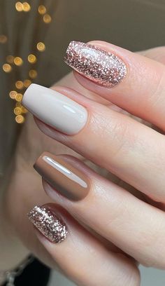 Cute Gel Nails, Gel Nail Designs, Xmas Nails, Classy Nails, Short Acrylic Nails, Nail Arts, Nails Designs