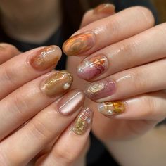 Messy Nails, Asian Nails, Japanese Nails, Chic Nails